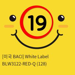 [미국 BACI] White Label BLW3122-RED-Q (128)