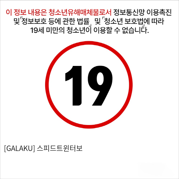 [GALAKU] 스피드트윈터보